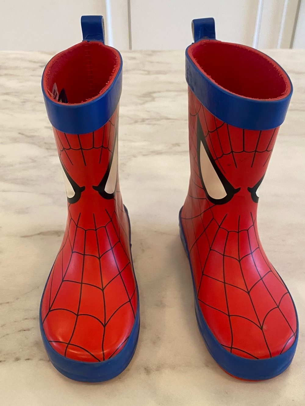 H&M Red & Blue Spider-Man Rain Boots for Kids